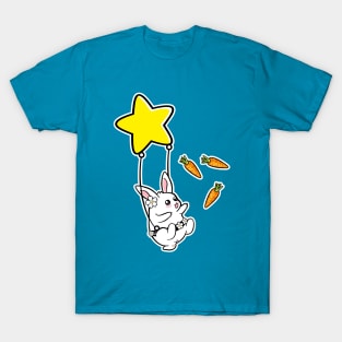 Funny Bunny on a Swing T-Shirt